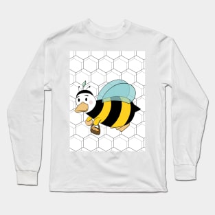 Bee  Doo Doo duck Long Sleeve T-Shirt